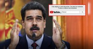YouTube habría eliminado la cuenta oficial de Maduro donde transmitía sus discursos en vivo: "Esta página no está disponible"
