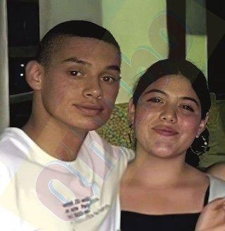 Se apagó la vida de dos jóvenes enamorados.