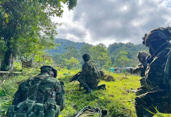 Combates entre Ejército y Clan del Golfo en Valdivia: un soldado herido y un integrante neutralizado