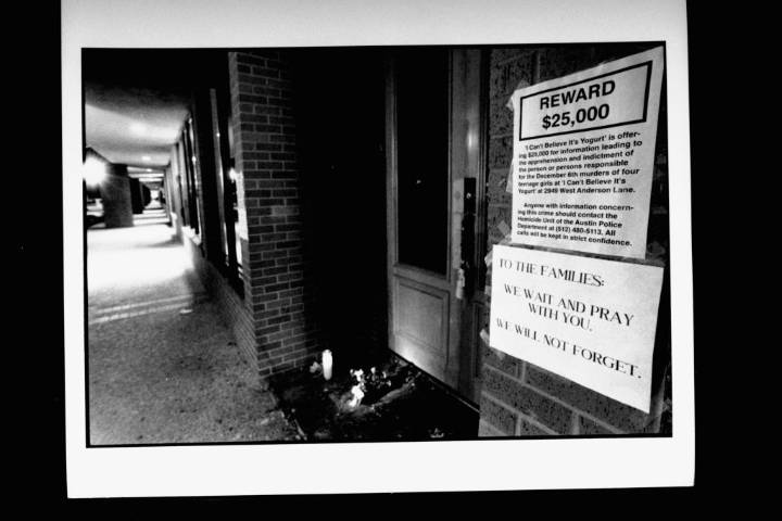 DNA solves the 1991 yogurt shop murders in Austin