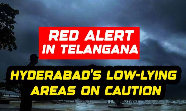 IMD Warns of Intense Showers Oct 2–4 in Telangana, Hyderabad’s Low
