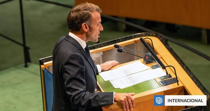 "Ha llegado el momento": Francia reconoce en la ONU el Estado de Palestina