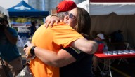 Cardiac arrest survivor re-connects with good Samaritan at Chicago Heart Walk