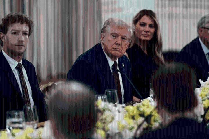 VIDEO: El exclusivo encuentro de Trump con Bill Gates, Tim Cook y Mark Zuckerberg en la Casa Blanca