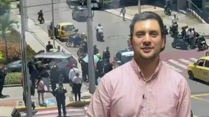 Este es el empresario que fue baleado frente a un foro de precandidatos presidenciales en Bucaramanga