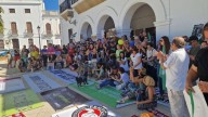 Azuaga se concentra para pedir justicia por la muerte de los 32 perros de caza