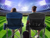 Amazon has camping chairs, bag chairs & loungers on sale for tailgating season