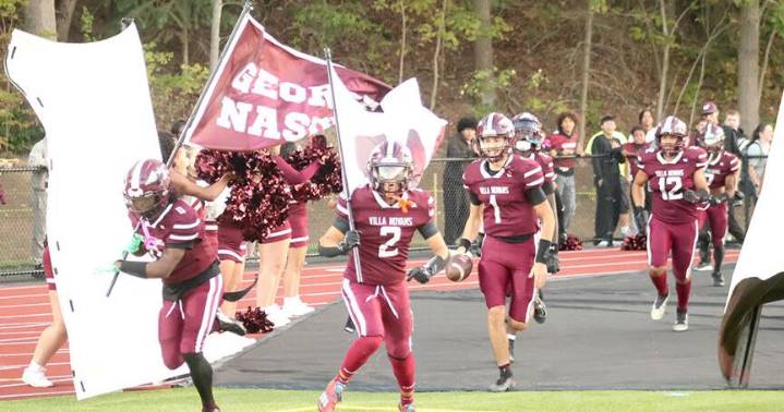 Oh, what a night! Woonsocket football team routs Pilgrim in Dionne Track & Field debut