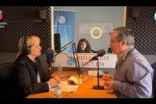 "Pantalones bajos": picantísimo comentario de Germán Martínez a Manguel por el viaje de Milei a Estados Unidos