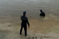 Prefectura busca intensamente a un hombre en aguas del río Paraguay