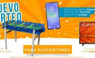 Celular 5G, TV Led y un metegol: EL DIA premia a sus suscriptores con sorteos imperdibles