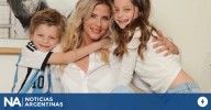 El emotivo reencuentro de Jimena Buttigliengo con sus hijos, en presencia de un agente policial