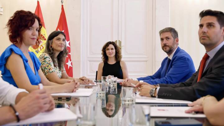 Ayuso se reunirá el 26 de septiembre con los portavoces de la oposición en la Asamblea
