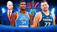 Greek coach blasts Giannis Antetokounmpo officiating with Luka Doncic comparison