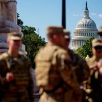 Trash, mulch and security: All jobs for troops in Washington