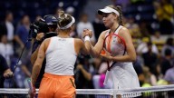 Vondrousova returns to US Open quarters with gritty win over Rybakina