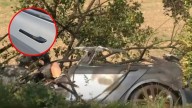 Muere un hombre y sus 2 hijos calcinados tras accidente dentro de un Tesla, rescatistas no pudieron abrir las puertas