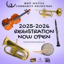 West Seattle Blog… | New season, new conductors, registration and audition time for West Seattle Community Orchestras