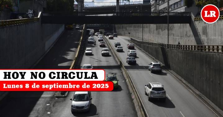 Hoy No Circula 8 septiembre de 2025: qué autos y placas descansan en CDMX y Edomex