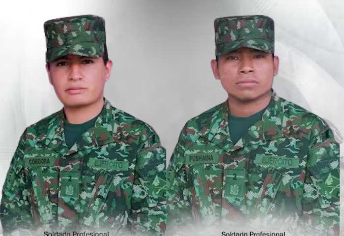 Dos soldados profesionales fueron asesinados en Sucre, Cauca