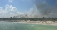 Incendio forestal en Holbox, Yucatán, no se originó en predios de PMD, según imágenes satelitales