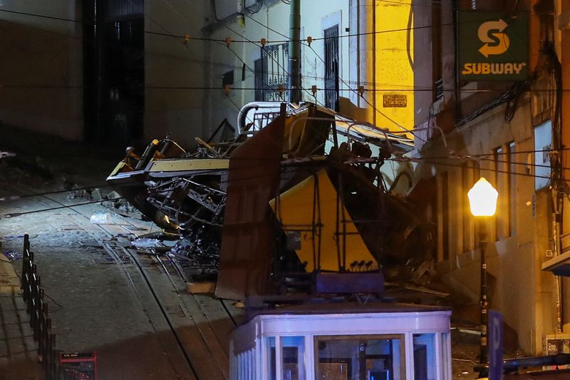 Portugal investigates causes of cable car crash that killed 17