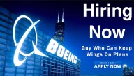 Concerning: Boeing Lists Job Opening For 'Guy Who Knows How To Keep Wings On Plane'