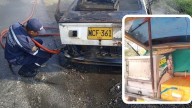 La historia del pizzero que busca resurgir de las cenizas, luego que las llamas destruyeran su “carro