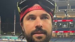 Austin Hedges reflects on Guardians clawing way into playoffs. Video