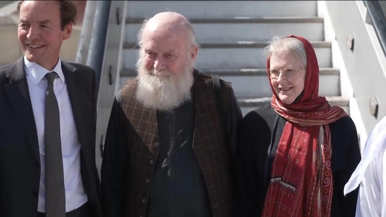 Taliban release British couple who had been held for months in Afghanistan on undisclosed charges