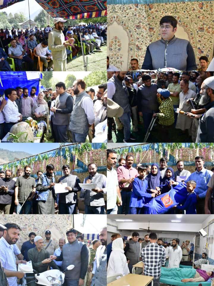 Sewa Parv-2025: DC Ganderbal presides over mega awareness/ grievance redressal camp at Kangan