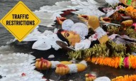 Traffic Restrictions Announced for Durga Puja Immersion in Bhubaneswar