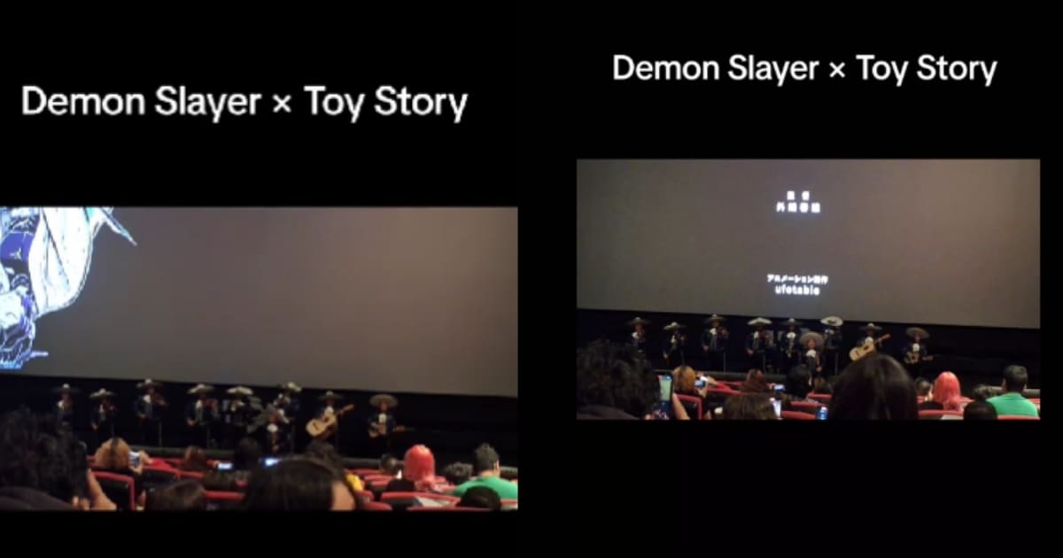 Usuario comparte cómo, al final de una función de cine, mariachis sorprendieron tocando el tema de Toy Story