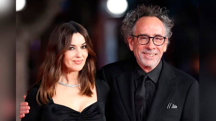 Monica Bellucci y Tim Burton se separan tras casi tres años de relación