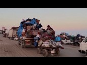 Thousands of Palestinians fleeing Gaza City amid Israeli attacks