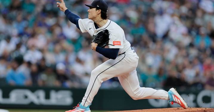 Woo strikes out 13 as Mariners beat Angels 5