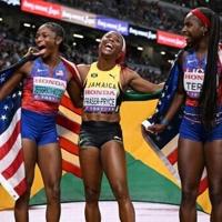 American track stars bid golden farewell to worlds