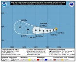 Kiko forecast to strengthen into hurricane Tuesday in East Pacific