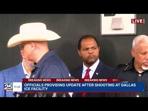 WATCH LIVE: Officials providing update after shooting at Dallas ICE facility