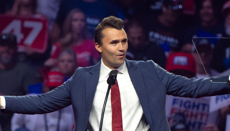 Who Shot Charlie Kirk? Suspect Still at Large; Viral Video Showed Someone Being Arrested 