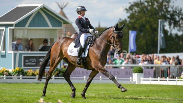 Ros Canter takes second in Burghley Horse Trials dressage