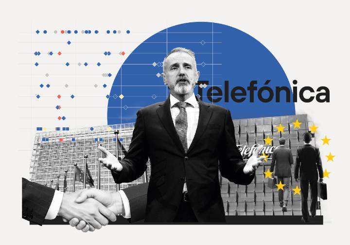 La Telefónica de Murtra presiona en Bruselas para impulsar fusiones con casi 40 reuniones