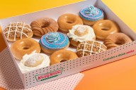 Krispy Kreme's Fall Fair Donuts Include Cotton Candy, Apple Pie and More