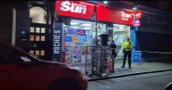 Man rushed to hospital as Glasgow shop sealed off following 'disturbance'