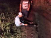 PC DE ROSAMORADA AUXILIA A DOS MOTOCICLISTAS LESIONADOS