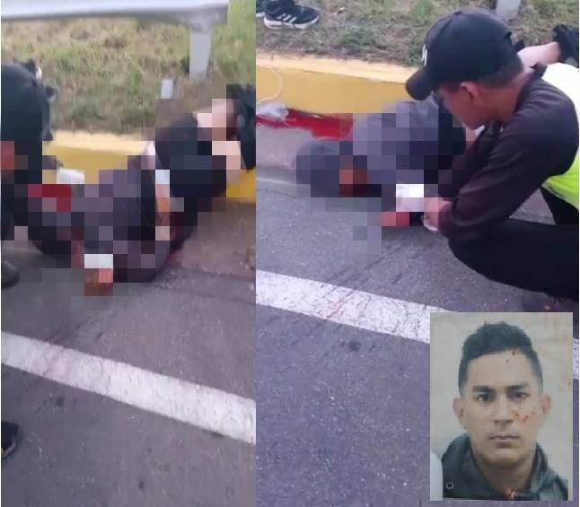 Fatal accidente en avenida Guayana cobra la vida de un motociclista