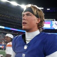 Giants to go with rookie QB Dart, bench NFL veteran Wilson