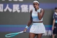 Key service break to open the 3rd set leads Coco Gauff to victory over Bencic at the China Open