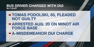 School bus driver arrested on DUI charge pleads not guilty