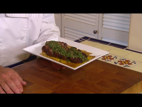 Moroccan Steak & Argentine Chimichurri